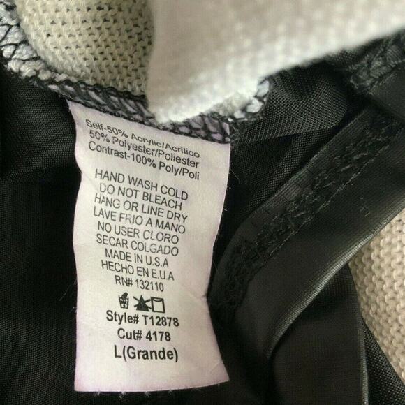 JC Fits. Inc Women's Size Large Graphic Cross Distressed Sleeveless Casual To - Picture 11 of 11